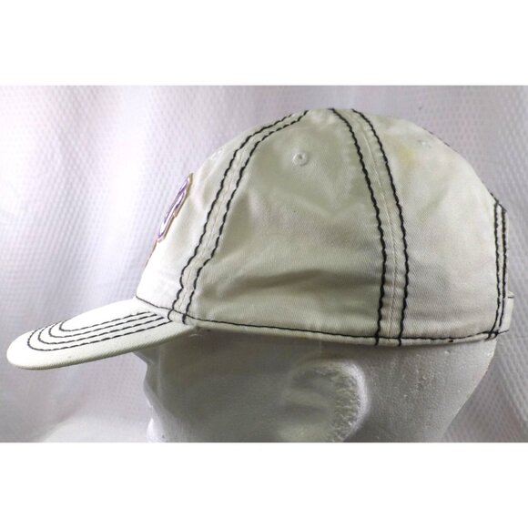 Wcu Western Carolina Catamounts University Baseball Cap White Purple Embroidered - Picture 5 of 8